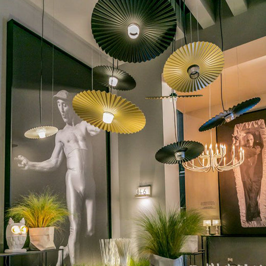 Nordic Iron Pendant Lamp - Modern Restaurant Chandelier