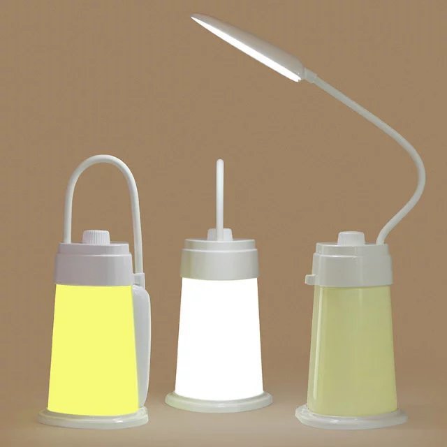 2 In 1 Desktop Ambient Light Portable Rechargeable