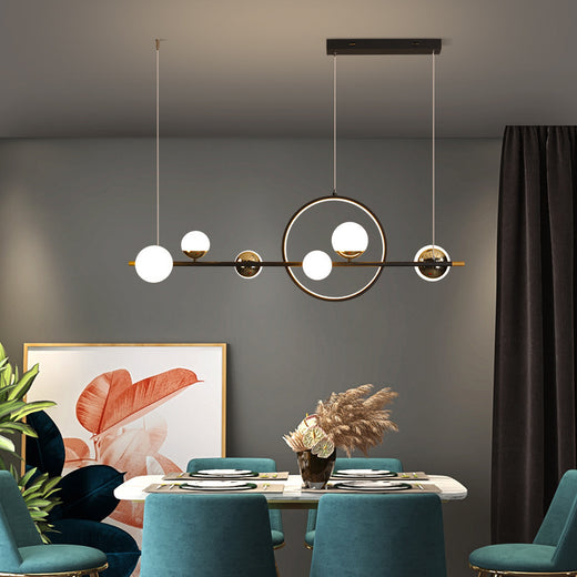 Nordic Iron Pendant Chandelier Modern Restaurant