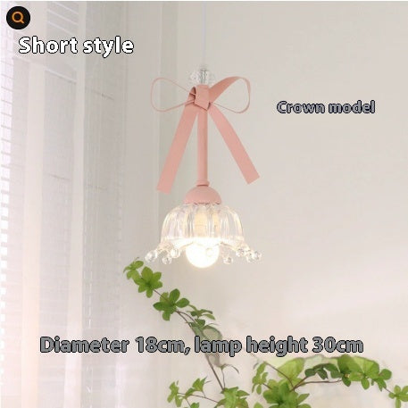 Cream Pendant Lamp Minimal Hanging Light