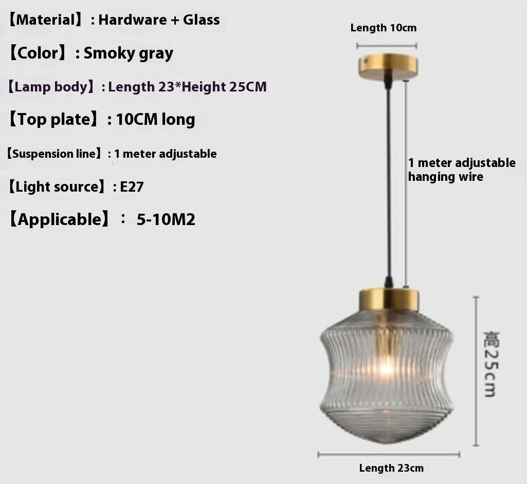 Glass Nordic Pendant Light - Modern Minimalist