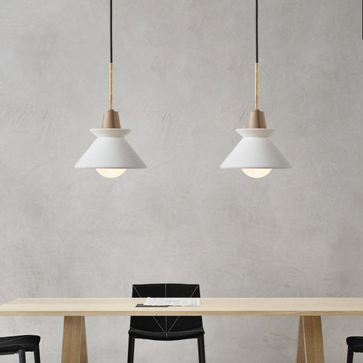 Nordic Resin Pendant Light - Modern Minimalist