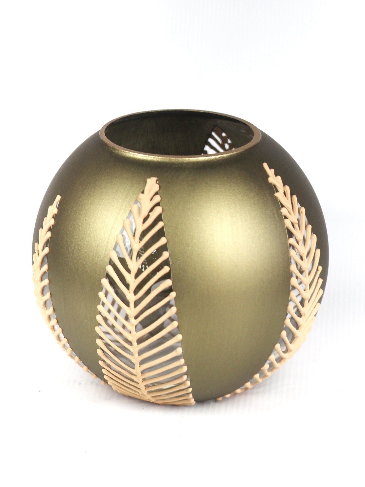 table green art decorative glass vase 5578/180/sh333.1