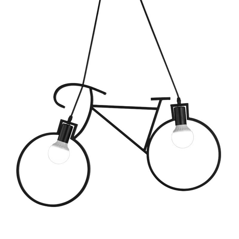 Aisle Corridor Bicycle Entrance Chandelier