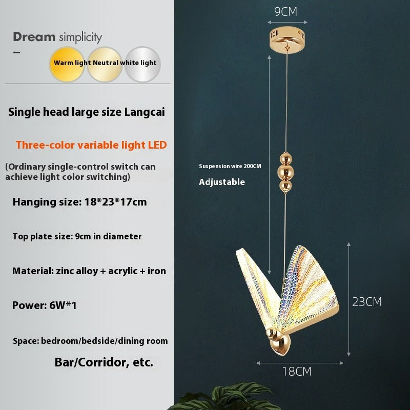 Bedroom Bedside Small Droplight Living Room TV Sofa