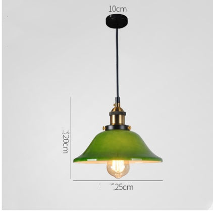 Simple Retro Nostalgic Chandelier Homestay Entrance