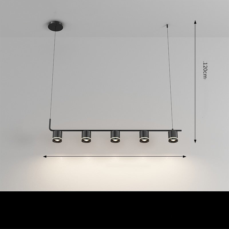 Modern Iron Pendant Light Multi-Head Dining Chandelier