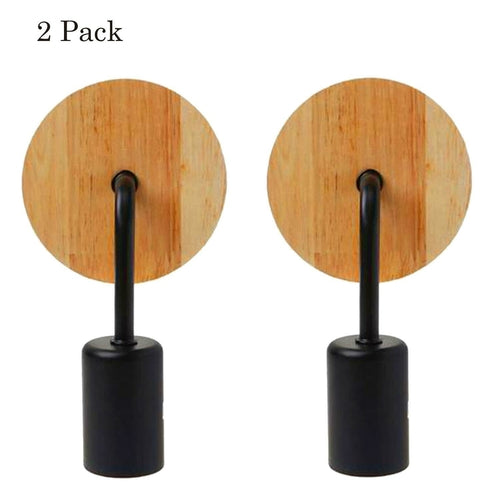 Retro Wood Wall Sconce Light~1415