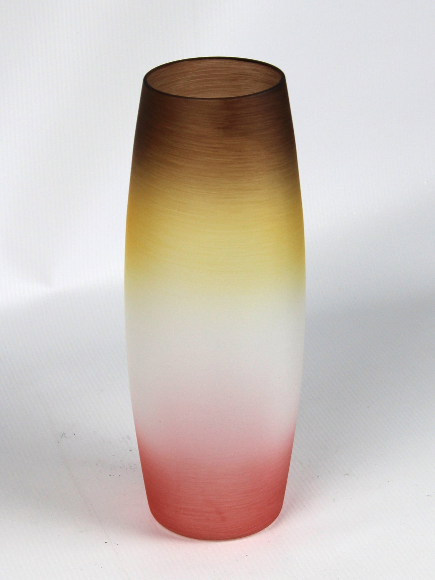 table brown art decorative glass vase 7736/300/sh317.1