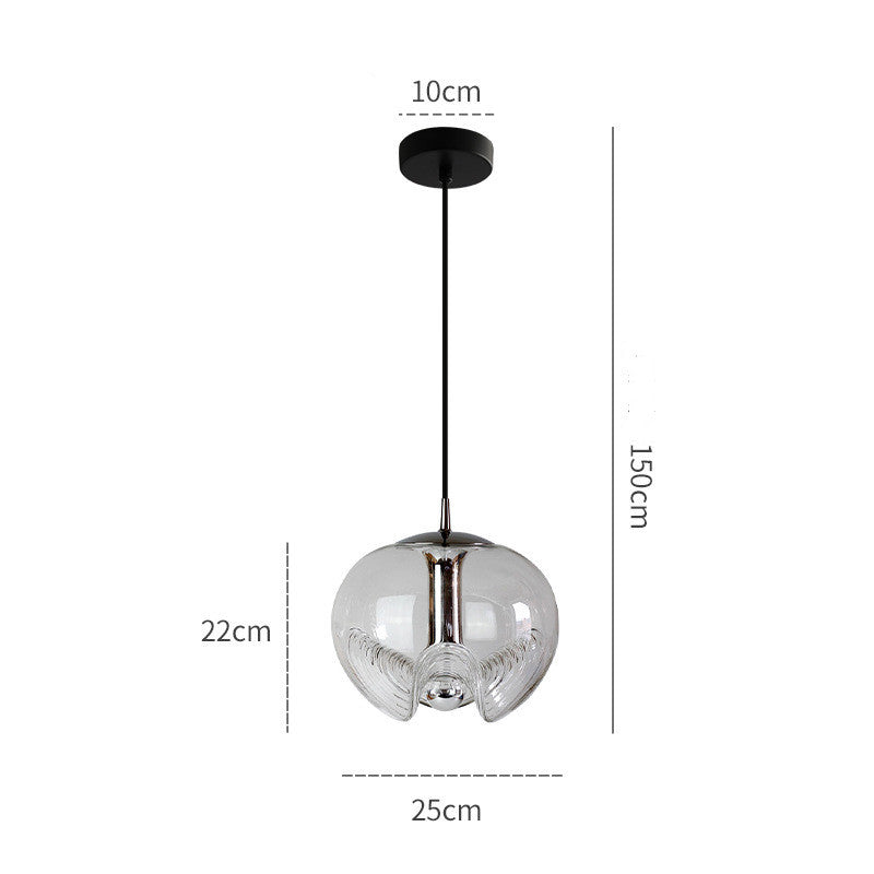 Modern Glass LED Pendant Chandelier