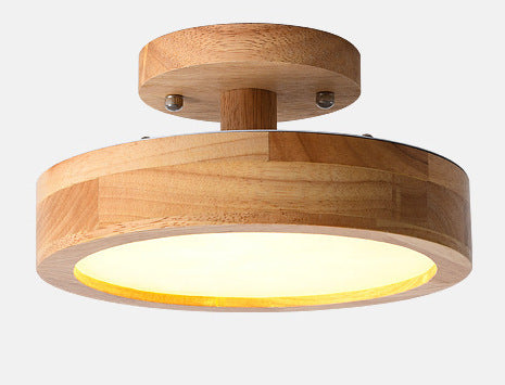 Hallway Aisle Light Household Bedroom Simple Log Corridor Ceiling Lamp