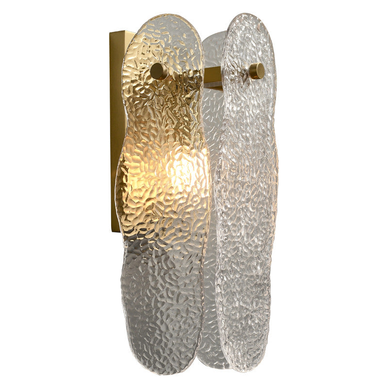 Water-Wave Glass Wall Lamp - Modern Minimalist Design