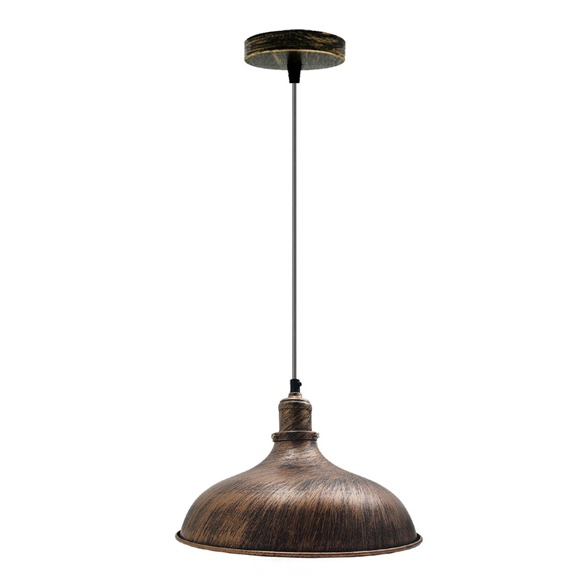 Brushed Copper Industrial Retro Ceiling Pendant Light~1481