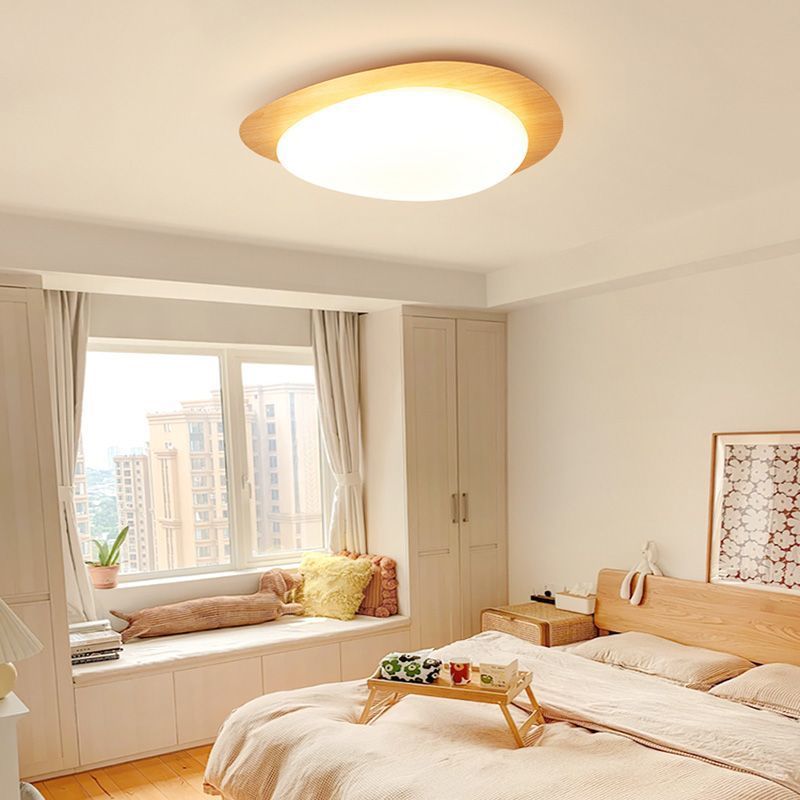 New Chinese Master Bedroom Iron Eye Protection Ceiling Lamp