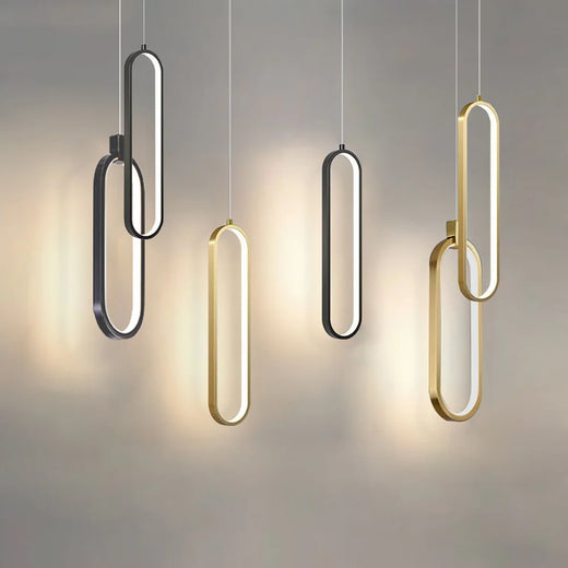 Nordic Aluminum Pendant Light for Kitchen Island