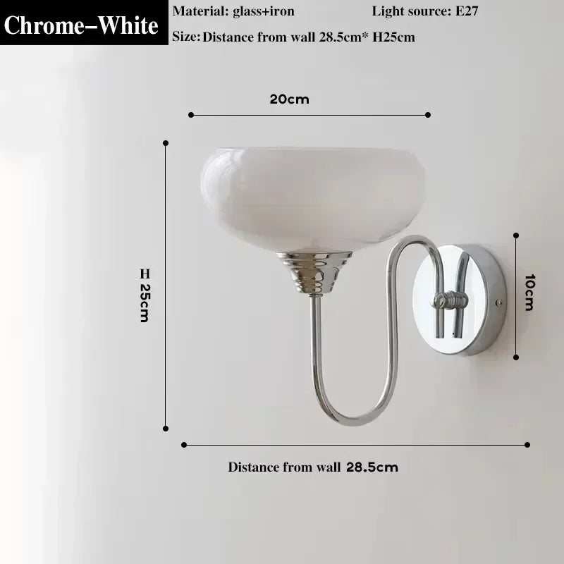 Retro Glass Ball Pendant Light Iron Chandelier