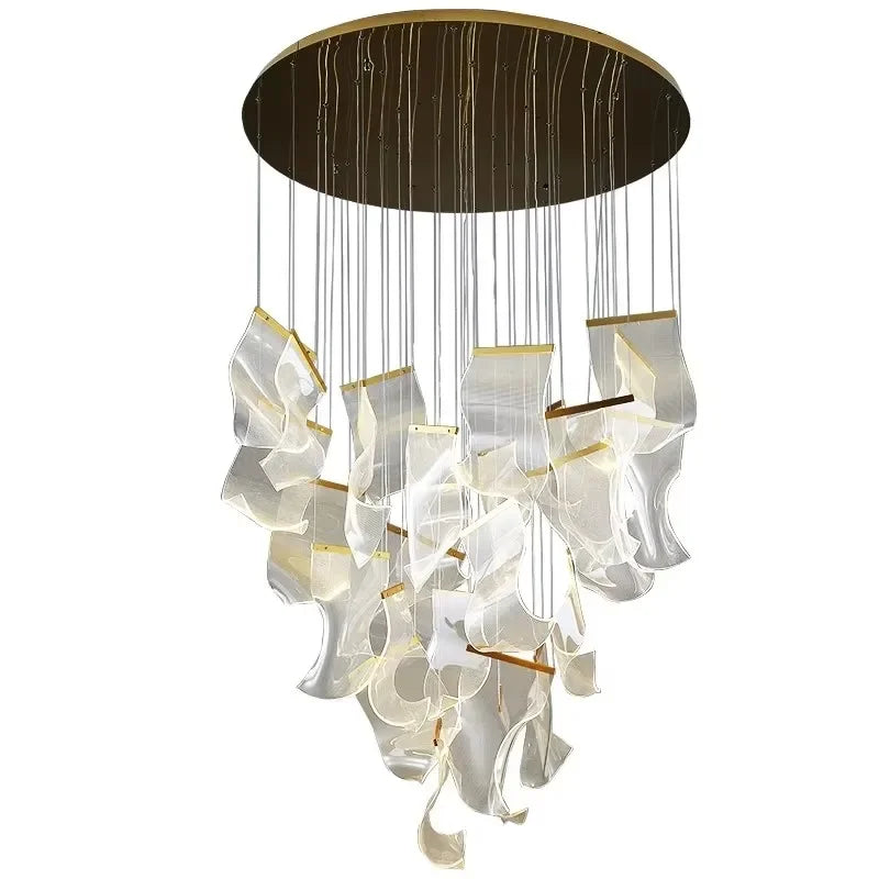 Postmodern Stainless Steel Pendant Light for Dining