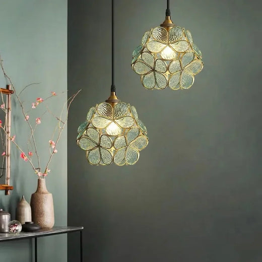 Nordic Acrylic Petal Pendant Light for Bedroom