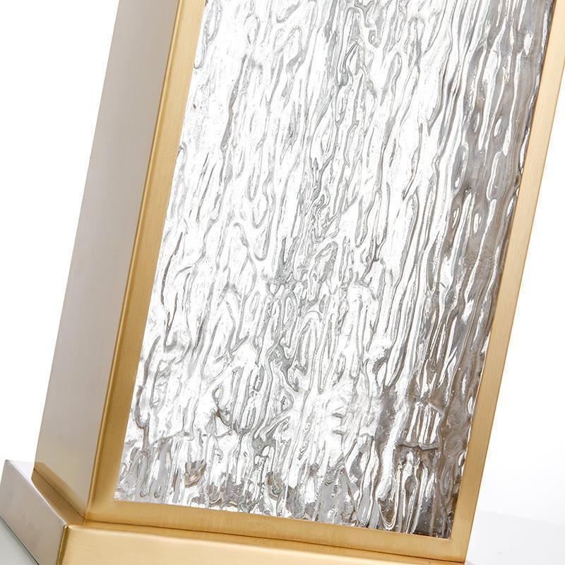 Bedroom Bedside Lamp Crystal Glass Artistic Lamp