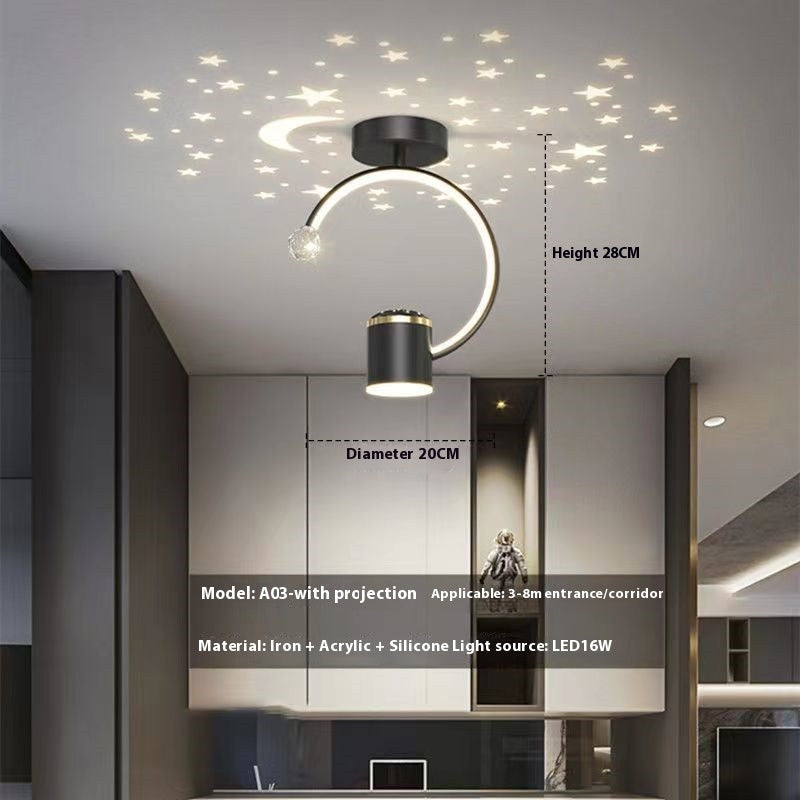 Starry Sky Aisle Corridor Hallway Light Modern Minimalist