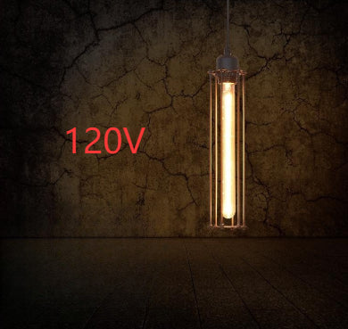 Industrial Iron Pendant Chandelier 3-Head