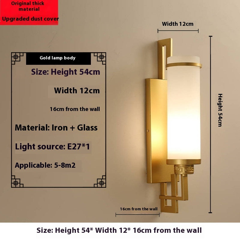 New Chinese Style Living Room Simple Bedside Lamp