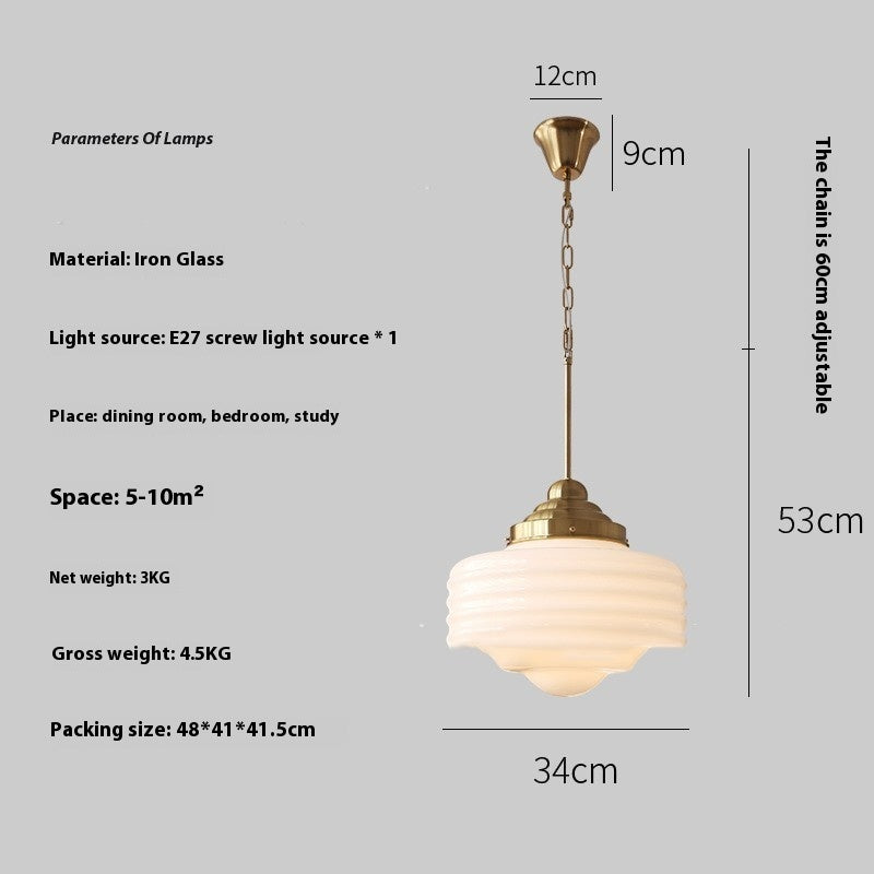 Dining Table Chandelier Retro Restaurant Bar B & B