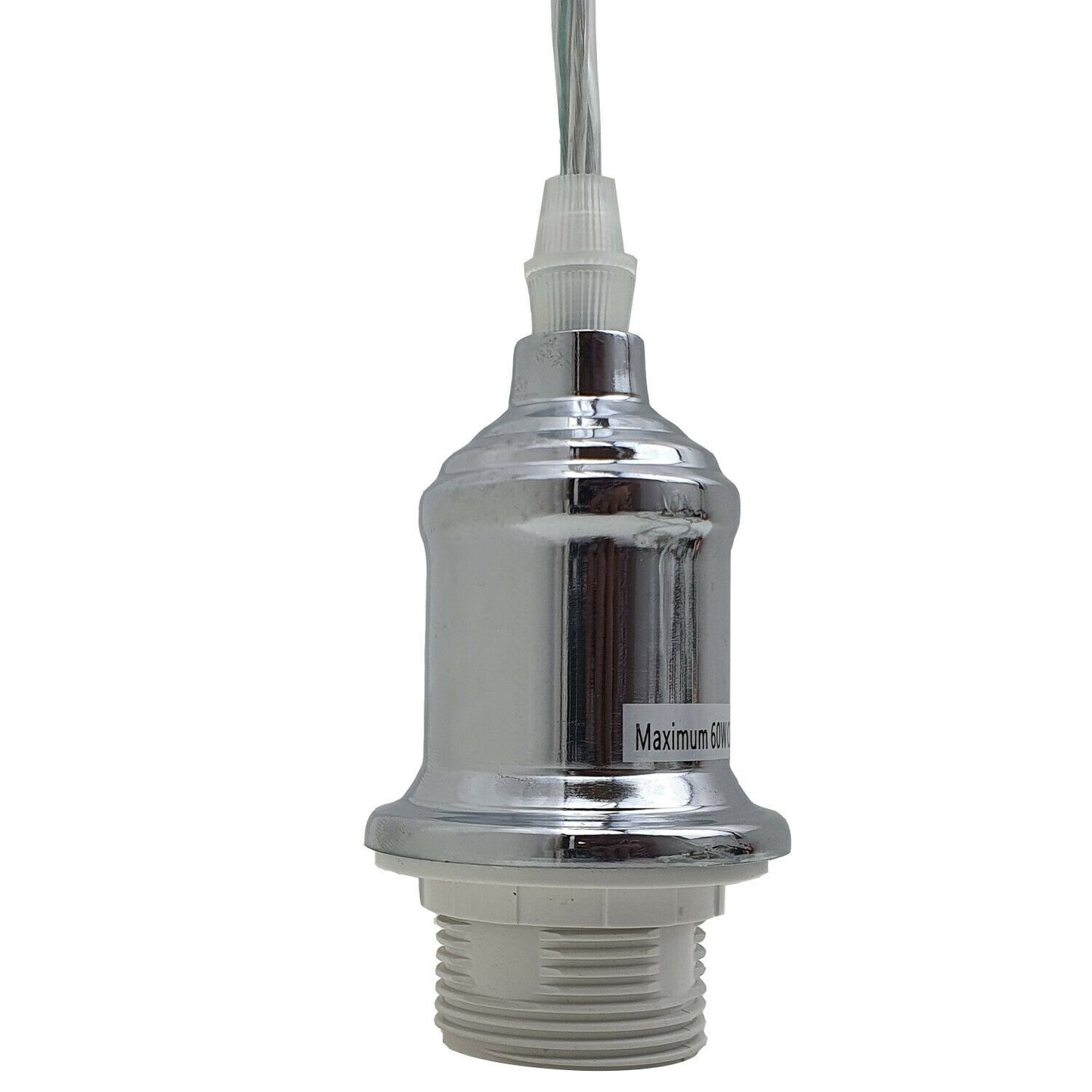 Chrome Pendant Chandelier Light~1962