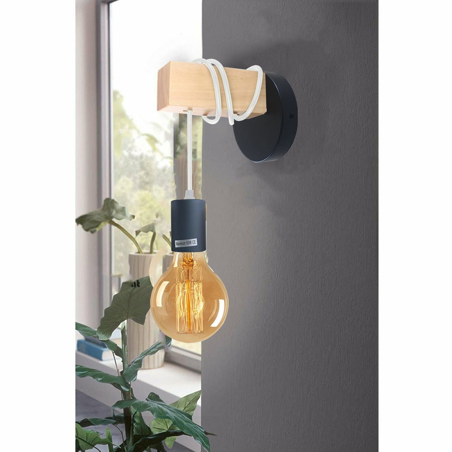 Small Wall Light Fixtures Industrial Farmhouse Hanging Wall Sconce