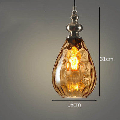 Simple Creative Retro Single Head Small Chandelier