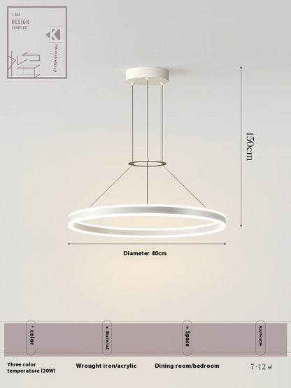 Creative Commercial Round Restaurant Chandelier