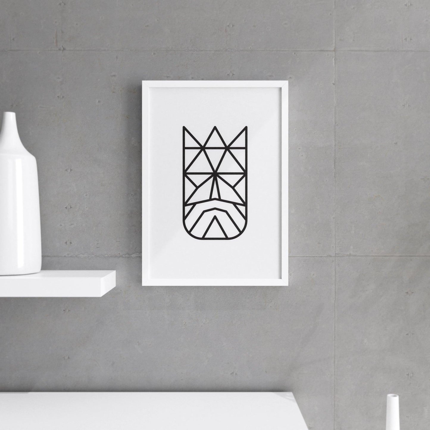 King - Livingroom Wall Decor, Bedroom Wall Art, Livingroom Print,