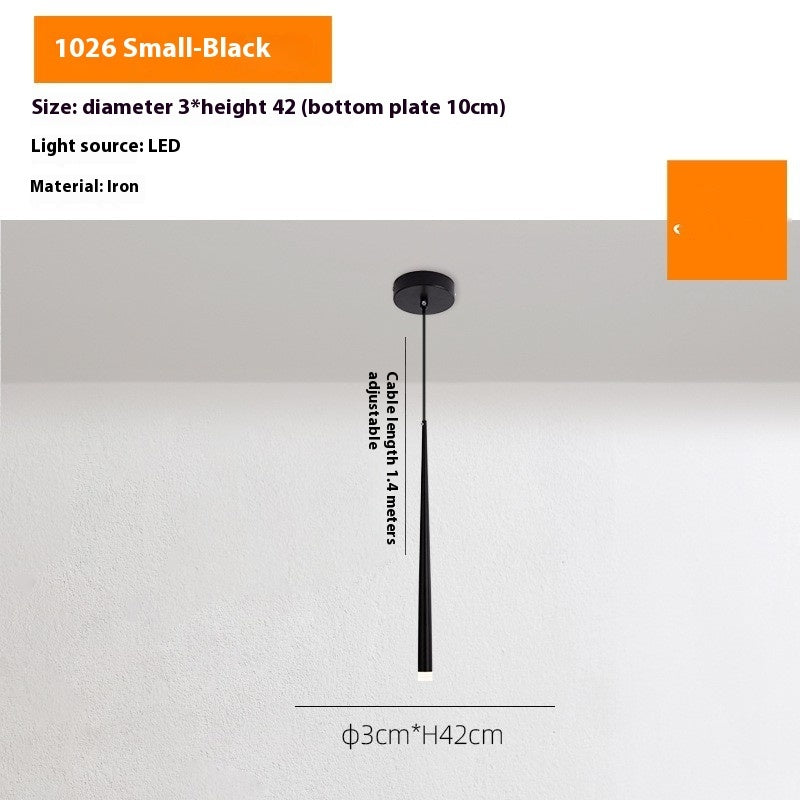 Nordic Chandelier Bedroom Bedside Lamp Minimalist Creative