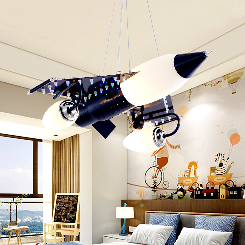 Fighter Living Room Chandelier Creative Children's Dining Room