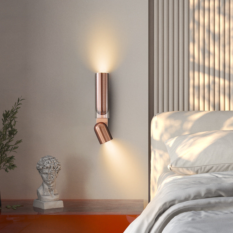Nordic Iron Rotating Wall Lamp LED Bedside