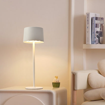 High Foot Bar Atmosphere Mushroom USB Charging Touch Metal Table Lamp