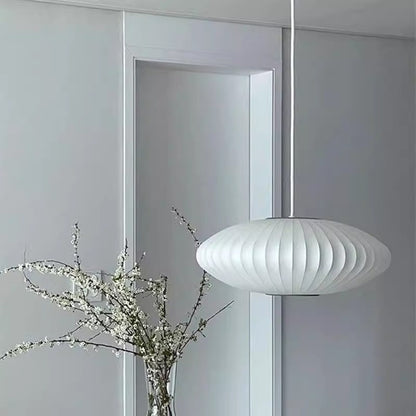 Nordic Silk-like Hanging Restaurant Silent Cage Flat Bedroom Lamps