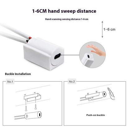 Hand Sweep Intelligent Induction LED Light Set