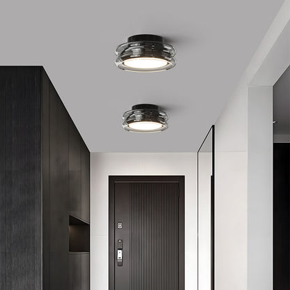 Modern Minimalist Creative Glass Cover Chandelier
