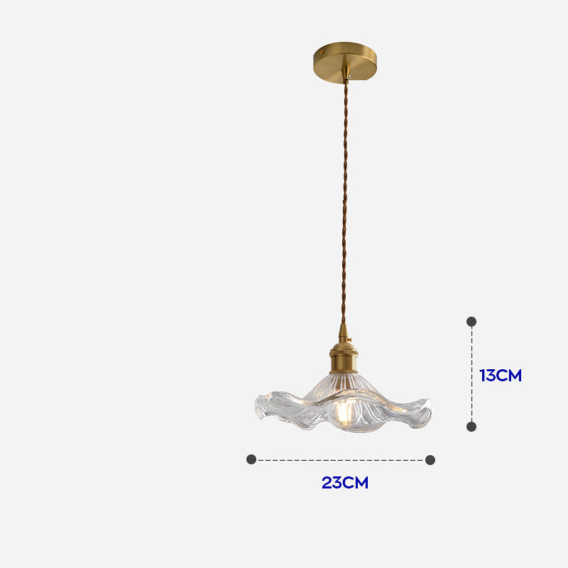 Luxury Lamp All Copper Chandelier Table Bedside Bedroom