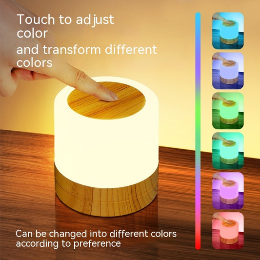 Seven-color Ambience Light Touch Charging Outdoor LED Camping Lamp