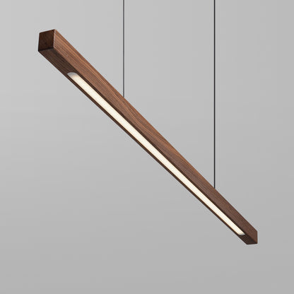 Home New Chinese Style Solid Wood Led Chandelier