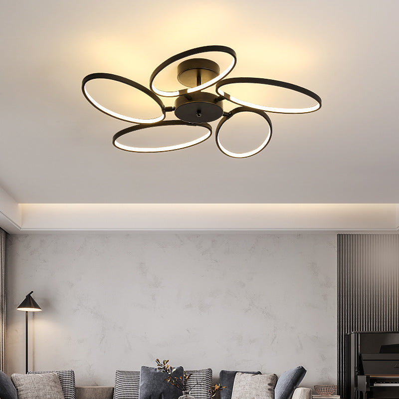 New Modern Minimalist Creative Personality Ring Led Chandelier