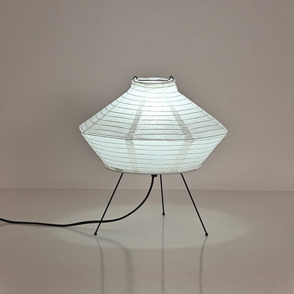 Japanese-style Simple Rice Paper Creative Bedside-use Vertical Table Lamp
