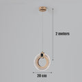 Zinc Alloy Acrylic LED Pendant Light - Minimalist