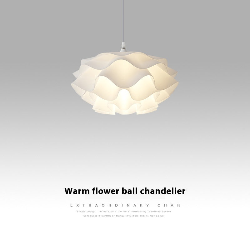 Modern Minimalist Creative Flower Bedroom Chandelier