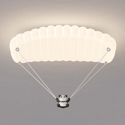 Cartoon Children's Light Parachute Ceiling Light Eye-protection Lamp