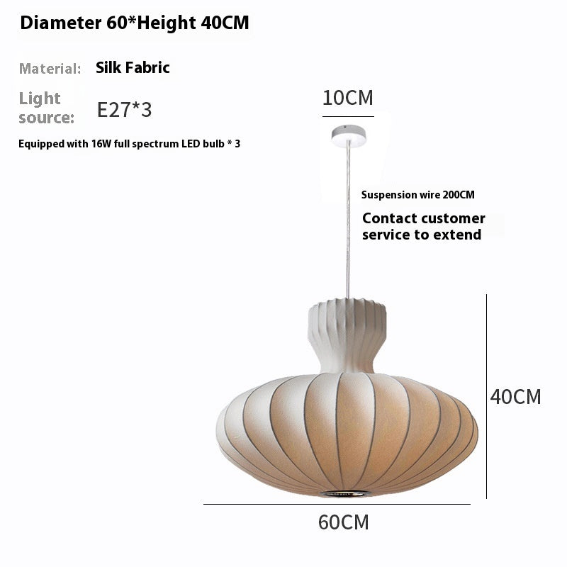 Vintage Silk Bed Breakfast New Chinese-style Chandelier