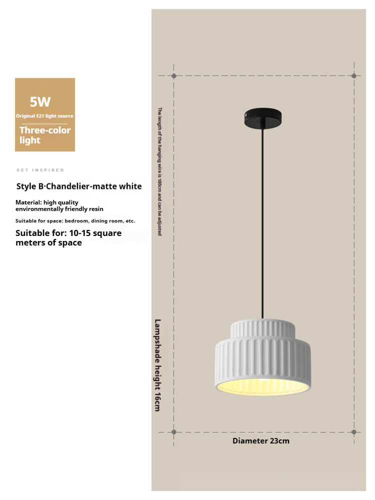 Nordic Cream Style Corridor Ceiling Light