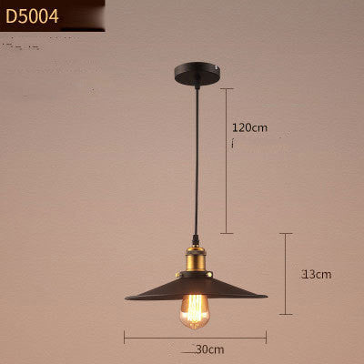 Vintage Iron Chandelier Shopping Mall Restaurant Black